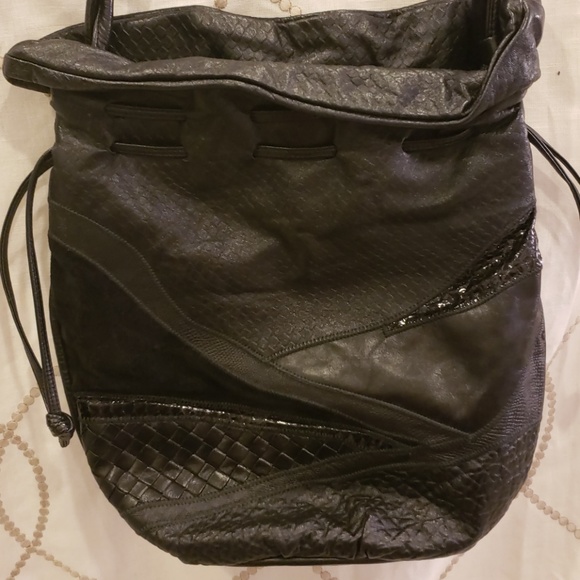 NWOT Genuine leather and suede Myers bag - Picture 4 of 6